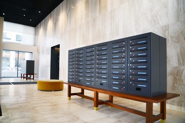 RCO postboxar i trapphus